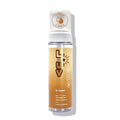 L-UV lit foam! Light sun kissed tan. Transparent and no color transfer foam with Vitamin C and E. Perfect for a natural and flawless looking tan.
