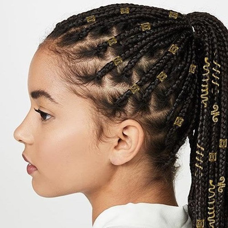 TEBIEKOY 26pcs Gold Hair Accessories for Women Loc Hair Jewelry for Braids Metal Dreadlock Beads Set Snake Hair Clips Decoration Gold