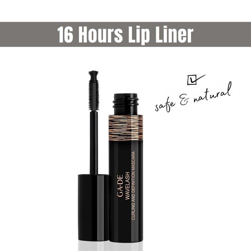 GA-DE Wavelash Mascara - Thickens & Volumizes Lashes with Wavemax Technology - Black - 0.49 oz