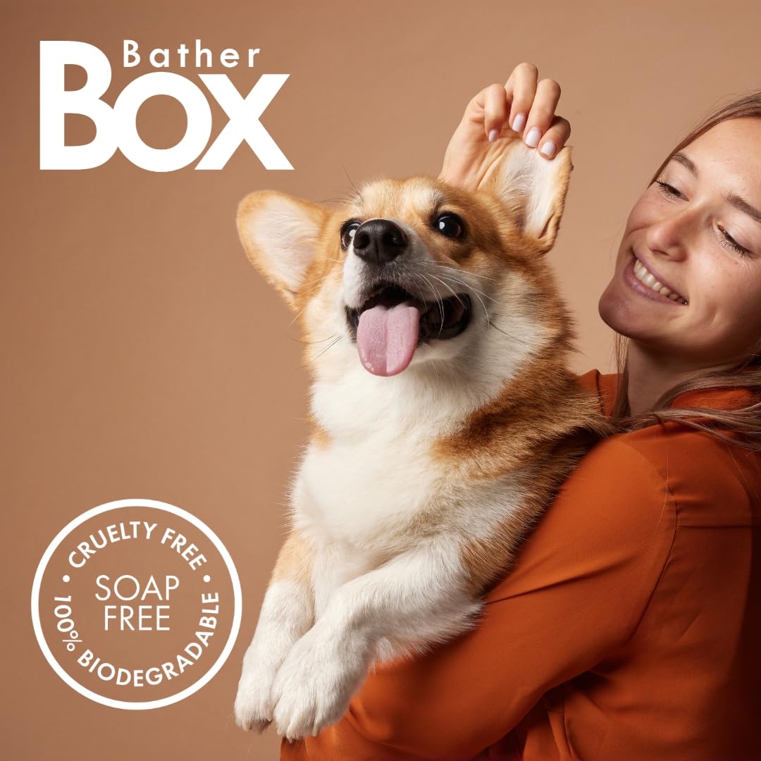 BatherBox Go to Dog Shampoo, 1 Gallon - Professional Grooming Grade, Naturally Derived, Moisture-Rich Coconut Oil and Herbal Extracts, Calms Dry Itchy Irritated Skin