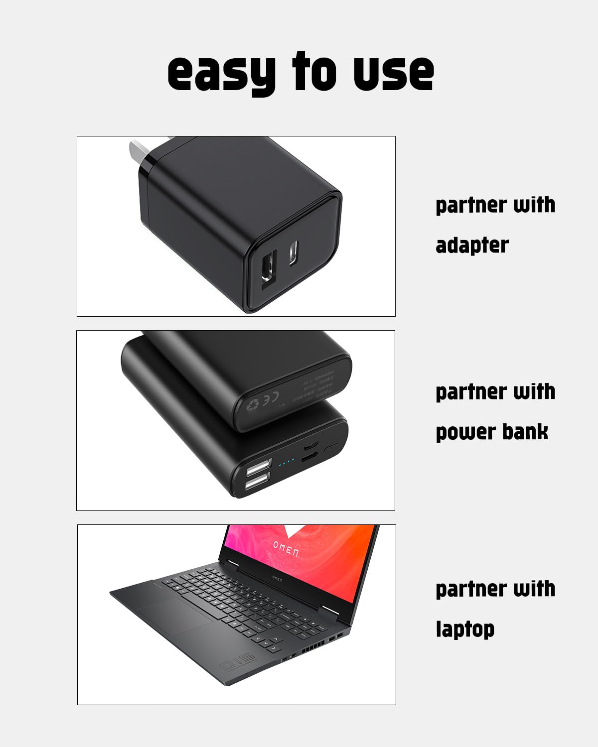 Brio Beardscape Charger for Brio Beardscape V2, UL Listed Charger 3.3ft Power Cord, 1 Cleaning Brush