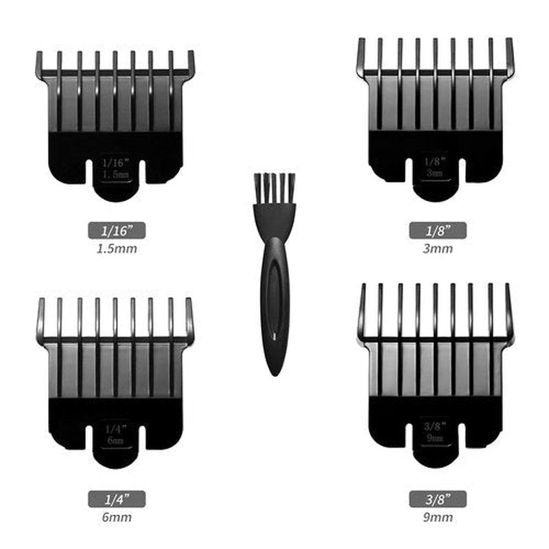 Andis T Outliner Blades - 2 Pack Silver Steel Replacement Blades for GTX Trimmer #04710 & #04521