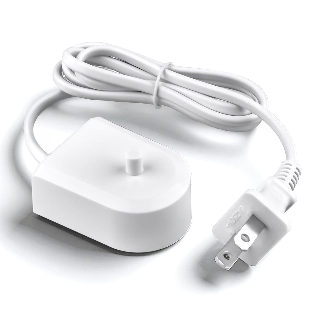 KAROXY Charger for Philips Sonicare Toothbrush, HX6100 Replacement Sonicare Charger Base Compatible with 4100 5100 5300 6100 6500 9000 Series, IPX7 Waterproof Toothbrush Charging Base with Cord