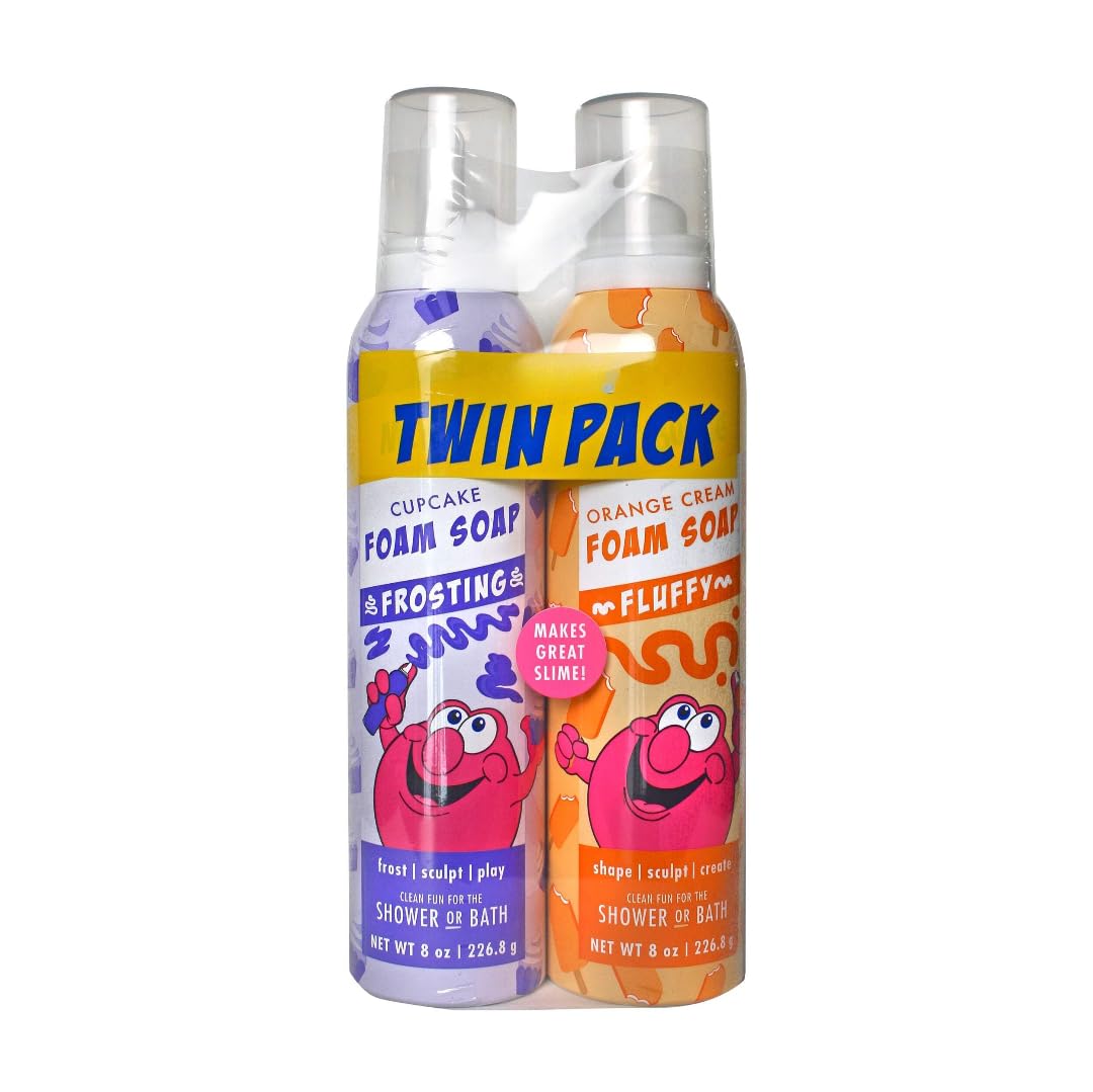 B'ubble Foam Soap Twin Pack, Rotating Colors and Scents, 8 oz