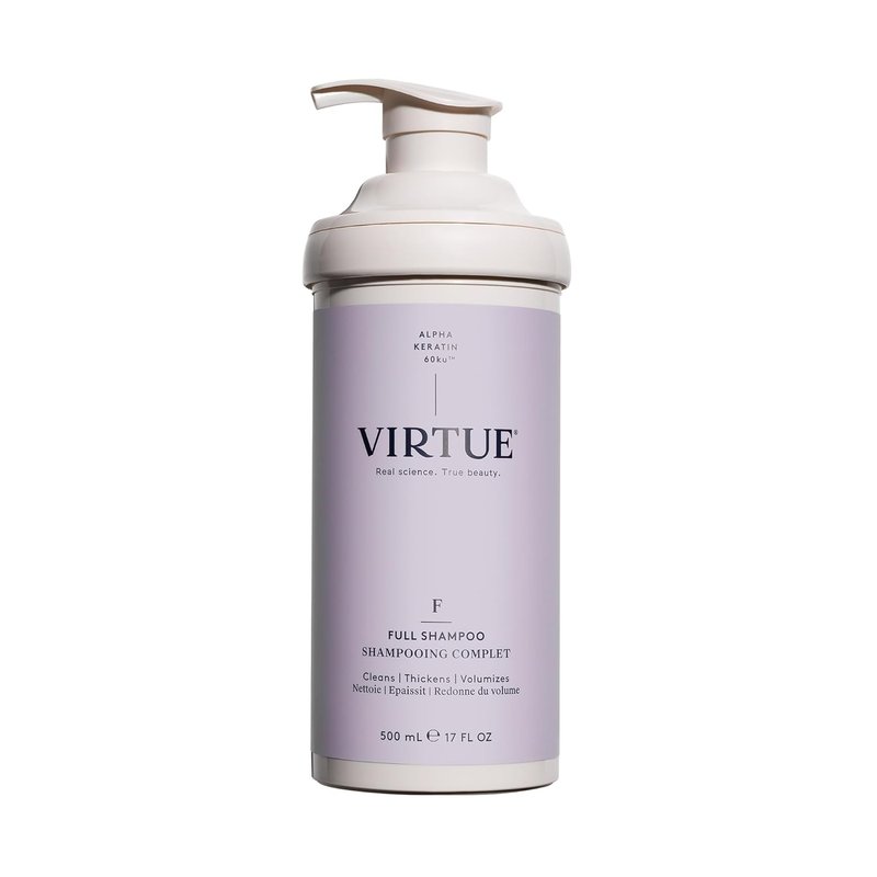 Virtue Full Volumizing Shampoo - Sulfate Free, Thickens Hair, Safe for All Hair Types