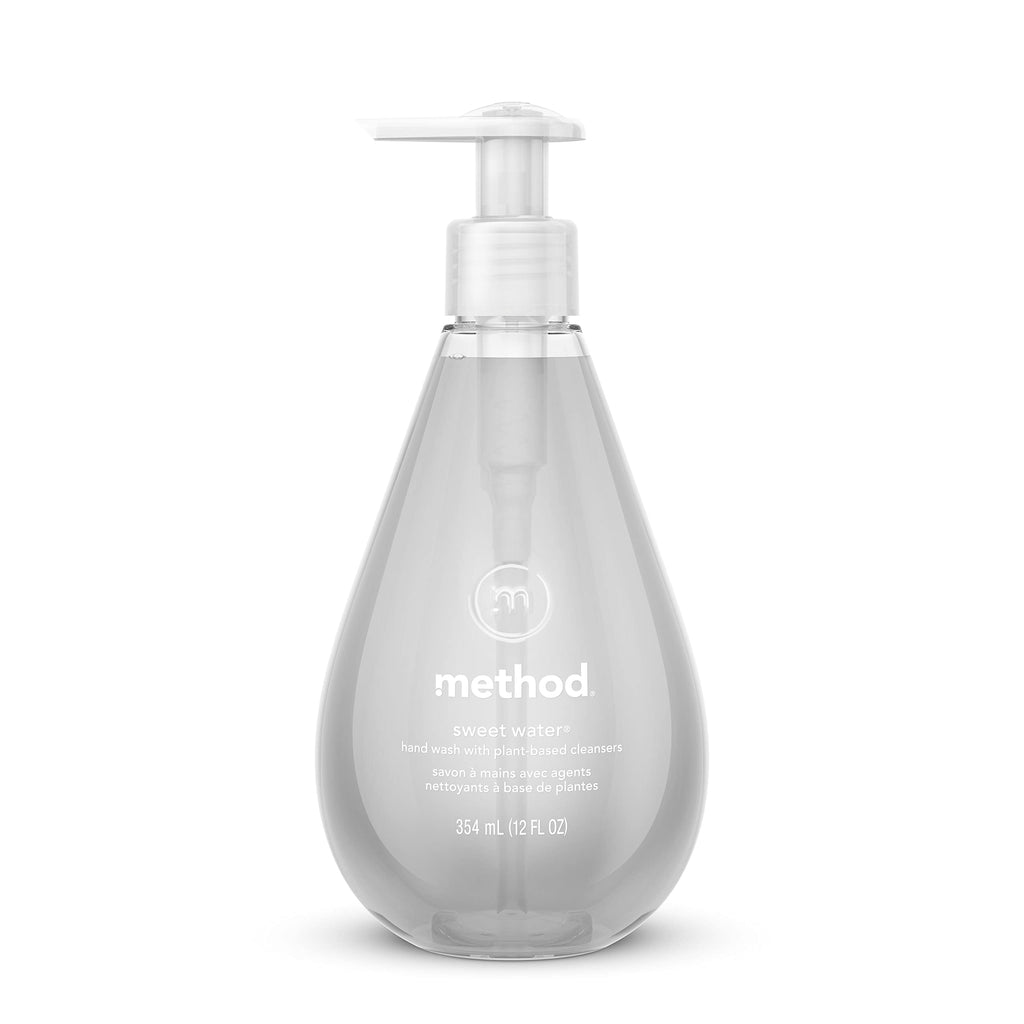 Method Gel Hand Soap, Sweet Water, 12 oz, 1 pack, Packaging May Vary