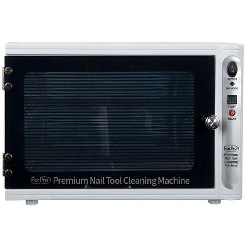 ForPro Professional Collection Premium Nail Tool Cleaning Machine, Large 9L Capacity, Sanitizes Towels & Implements, 10.3" H x 15" W x 8.5" D