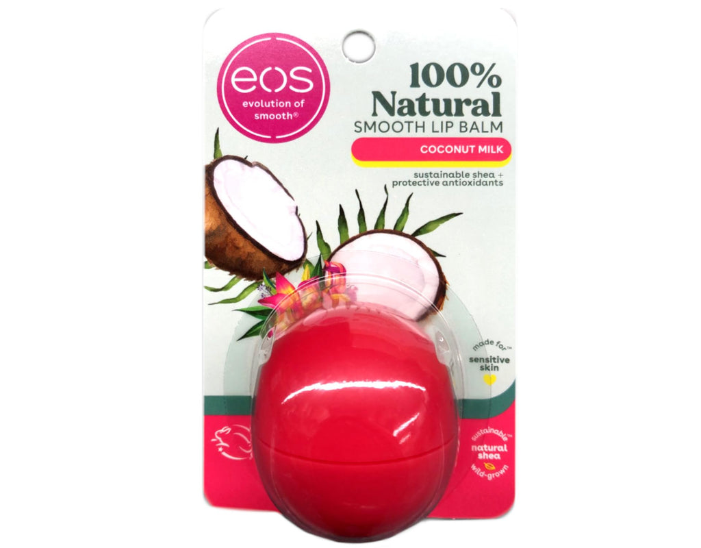 EOS Super Soft Shea Lip Balm, Coconut Milk 0.25 oz (Pack of 2)