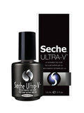 Seche Ultra-V UV Gel Top Coat Nail Polish - Clear Topcoat Gel Nail Polish, Quick-Dry & Long-Wearing Soak Off Lamp, Salon & At-Home Use, 0.5 fl oz