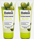 Balea 2 x hand cream olive, 100 ml, 2 x100 ml, Vegan, German Product
