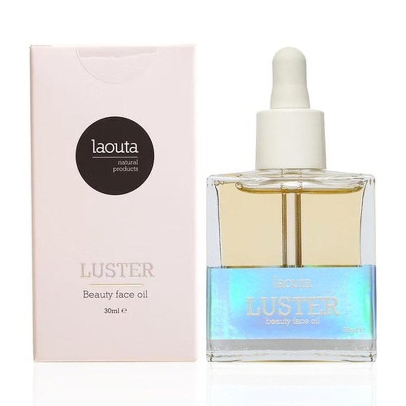 Laouta LUSTER Face Oil - Hydrating Serum with Hibiscus & Eucalyptus for Elasticity - 1.01 Fl Oz