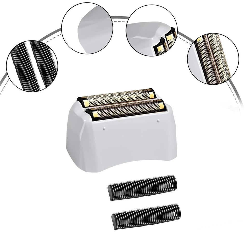 Replacement Foil & Cutter for Andis TS-1/TS-2 Shavers,Gold 2-Pack