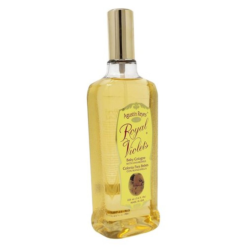 Royal Violets Baby Cologne - Gentle Chamomile Formula for Refreshing Baby | 7.6 Fl Oz Spray Bottle