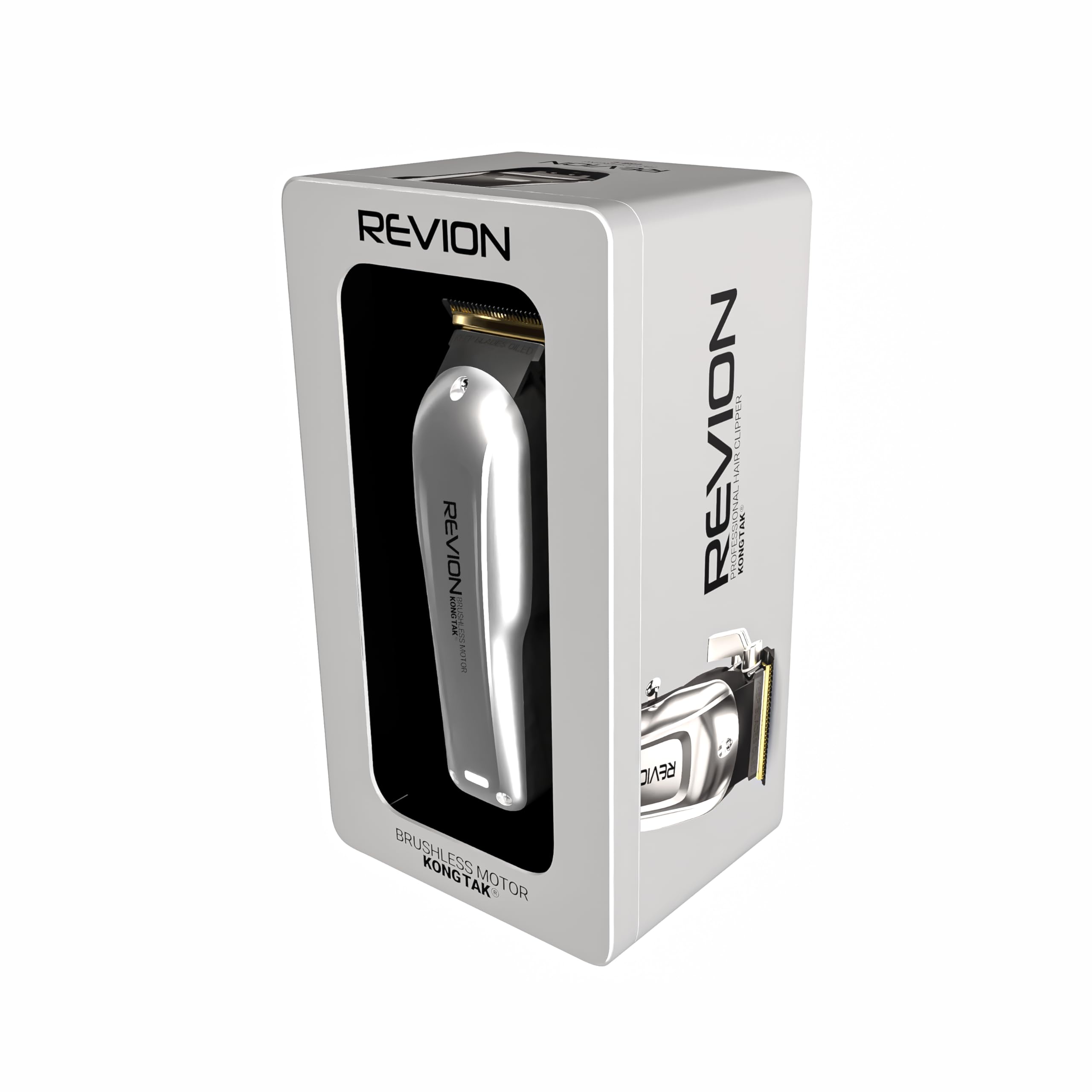 KONG TAK REVION Professional Hair Clipper with Digital Brushless Motor and FAPER DLC Blade