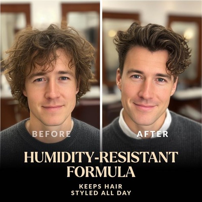 Charlemagne Sea Salt Spray for Men - Firm Hold & Matte Finish - 6.76 fl oz | Mediterranean Breeze Texture & Volume