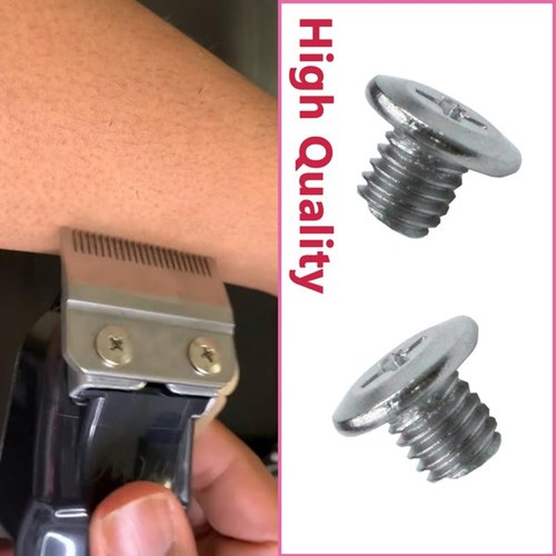 M5 Phillips Chamfering Screws fit Wahl Electric Hair Clipper Blade Screws 808 Blade Accessories Hair Cutter for Wahl 8148 Electric Hair Clipper Head（2Pcs） (4 Pcs)