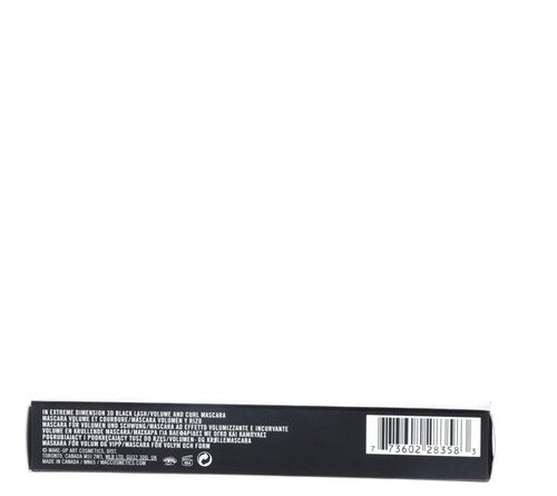 MAC In Extreme Dimension 3D Black Lash Mascara - Full Size New No Box