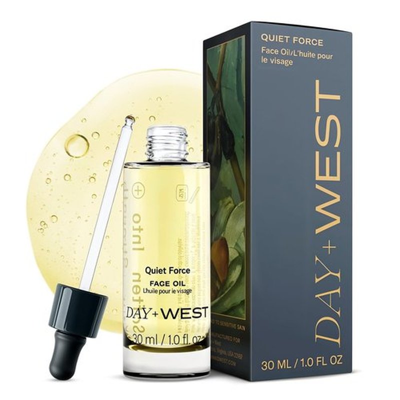 Day+West Hydrating Face Oil for Women – Rosehip & Squalane Oil for Sensitive Skin, Gentle Moisturizing Vitamin C, Natural & Essential Oils for Gua Sha Use, Healthy Glowing Skin Care -30ml