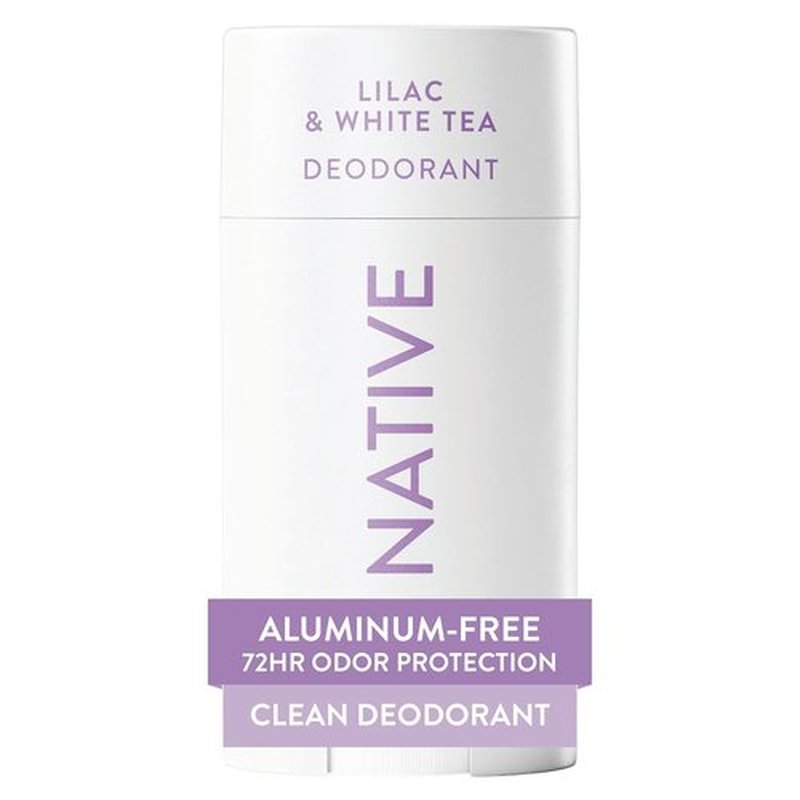 Native Deodorant - Aluminum-Free Odor Control for Men & Women | Lilac & White Tea, 2.65oz