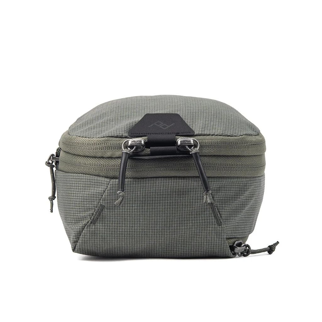 Peak Design Packing Cube, Sage, Weatherproof Luggage Cube with Dual Compartment Organization, Expansion and Compression, Zipper Opening, Travel Organizer for Men and Women, Size S