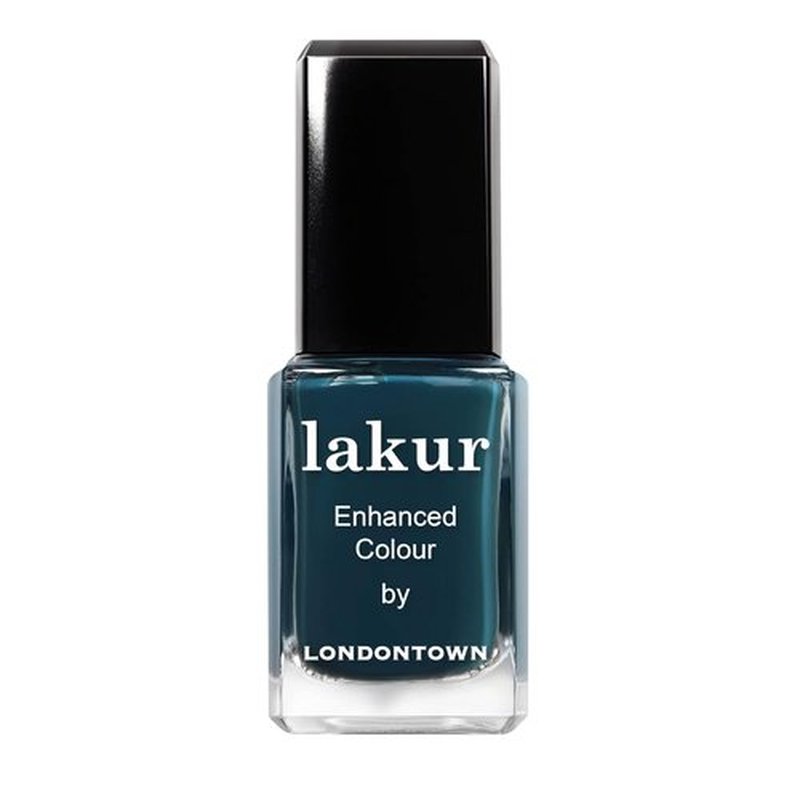 LONDONTOWN Lakur Nail Polish - Long-Lasting, Chip-Resistant Vegan Formula | Hydrating Green Color, 0.4 Fl Oz