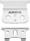 Andis T-Blade Replacement | Close Cutting, Zero Gapped Trimmer Blade - Silver Finish