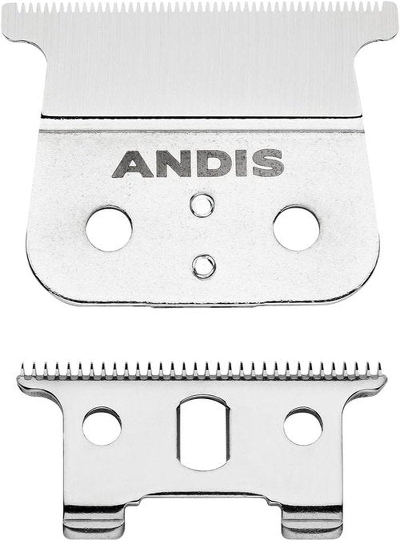 Andis T-Blade Replacement | Close Cutting, Zero Gapped Trimmer Blade - Silver Finish