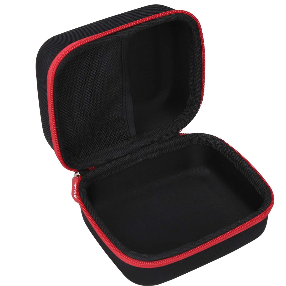 Aproca Case Compatible with Cricut EasyPress Mini Heat Press, Storage Portable Bag for Machine and Accessories -Black with Red Zipper (Case Only)