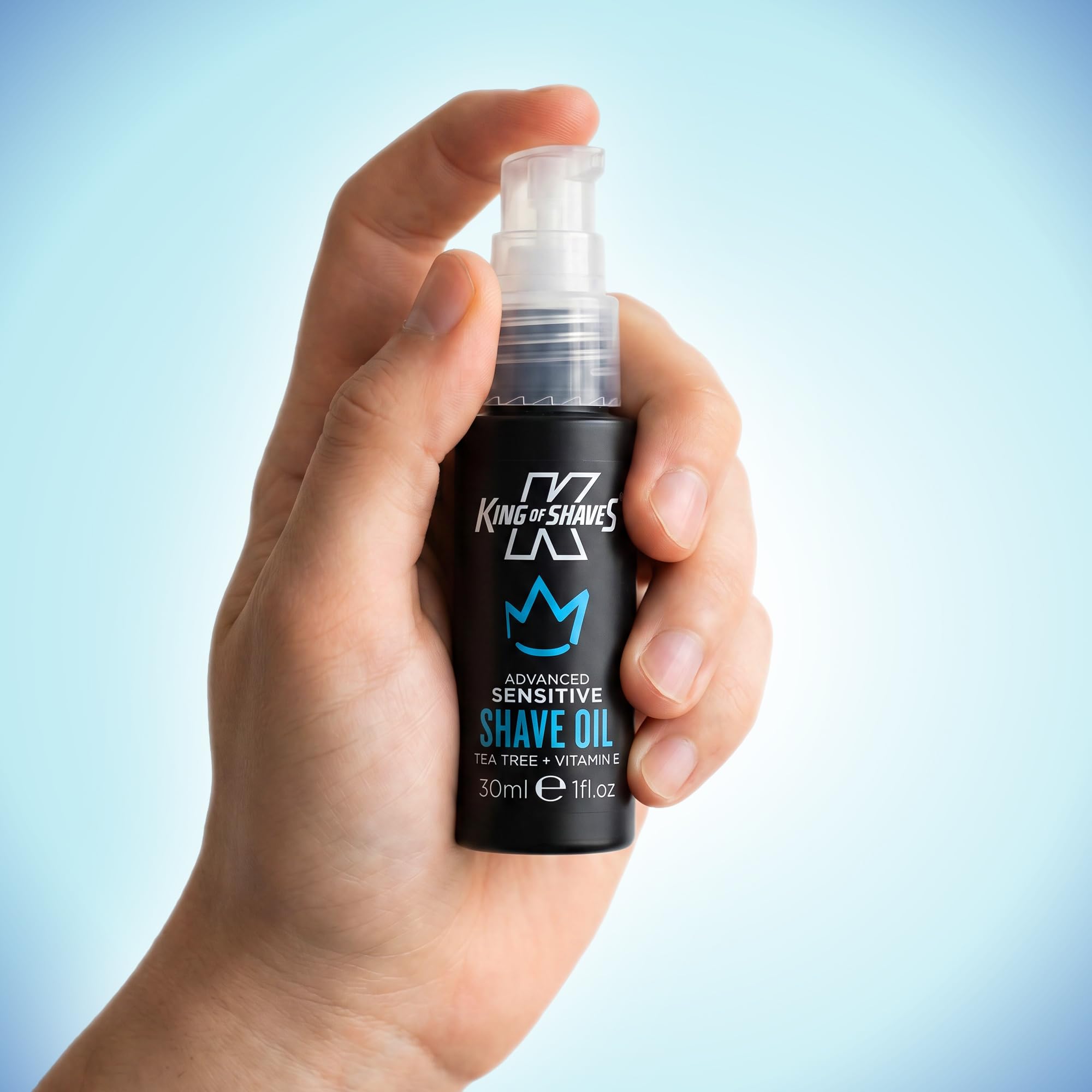 King of Shaves Advanced Sensitive Shaving Oil Vitamin E 2 x 1.01 fl oz