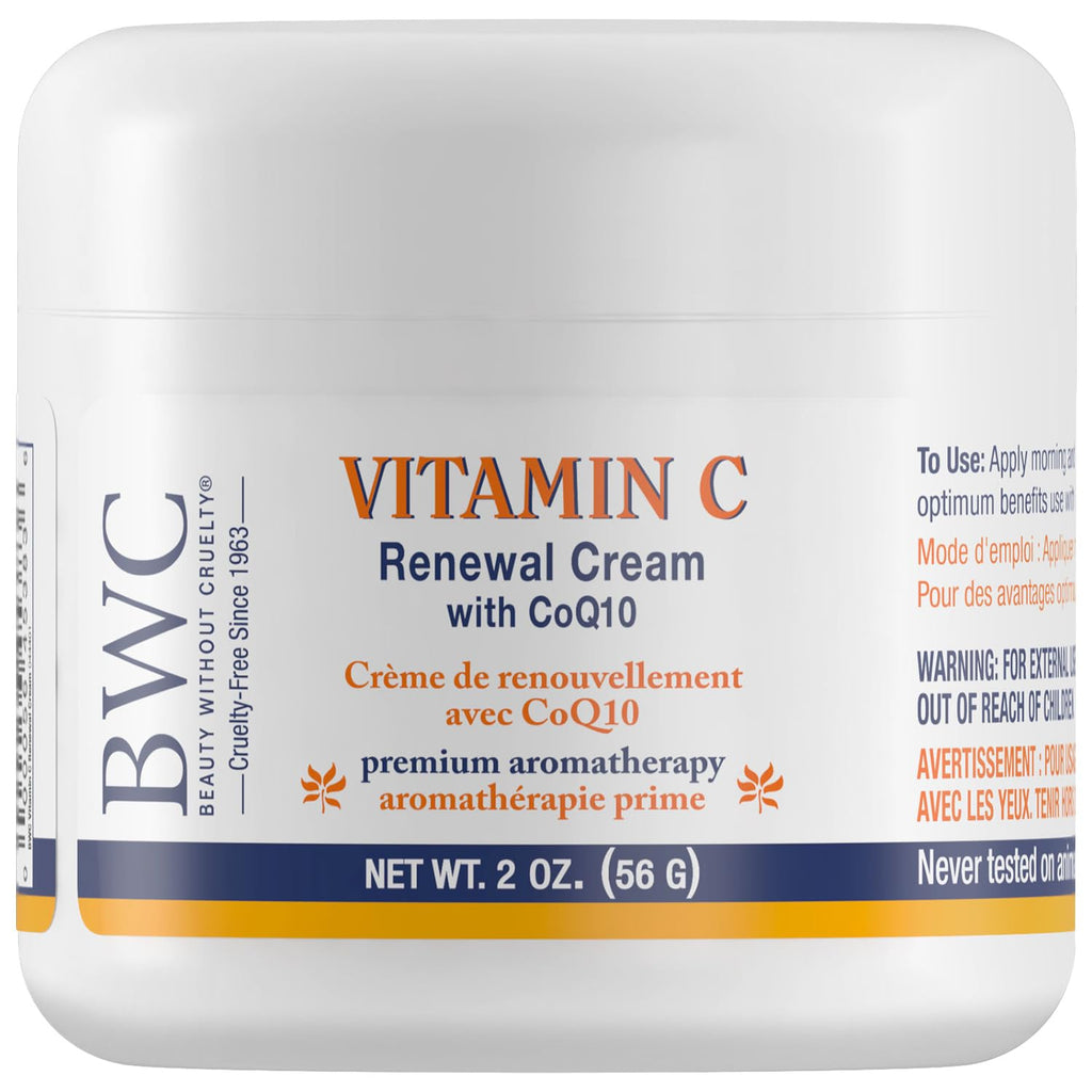 Beauty without Cruelty Renewal Moisturizer Vitamin C with coq10 2oz