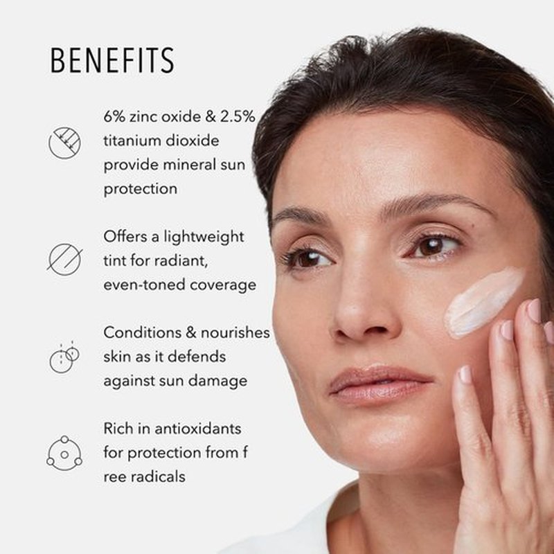 HydroPeptide Tinted Moisturizer with SPF 30 - Antioxidant Protection for Radiant Skin | 1.7 Ounce