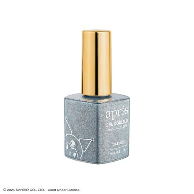 APRÉS x Kuromi™ Flash Glitter Gel Color Nail Polish (Together, 10ml)
