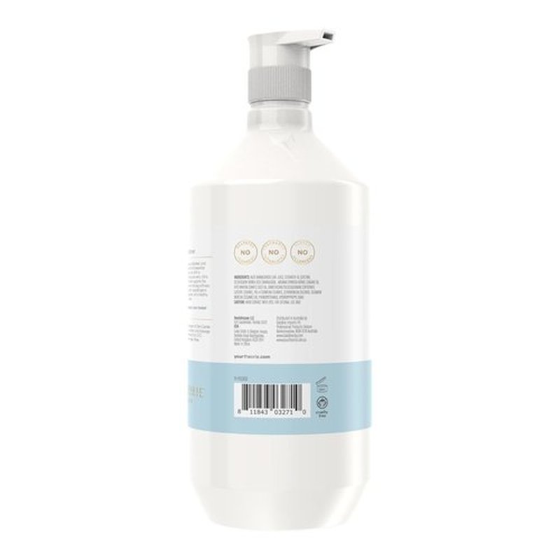 Theorie Pure Collection Hypoallergenic Conditioner - Plant-Based & Vegan - Soothes Itchy Skin - 800mL Pump Bottle