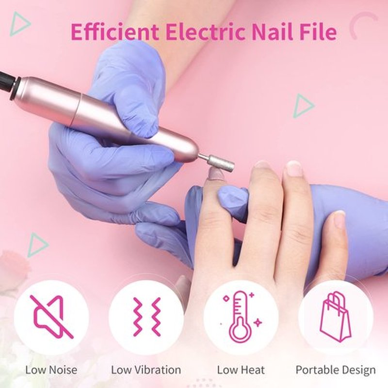 SAVILAND Advance Electric Nail Drill: Exclusive Series 20000RPM Portable Efile Nail Drill Machine Complete Drill Bits for Remove Acrylic Nails Manicure & Toenails Nail Care Home Salon DIY