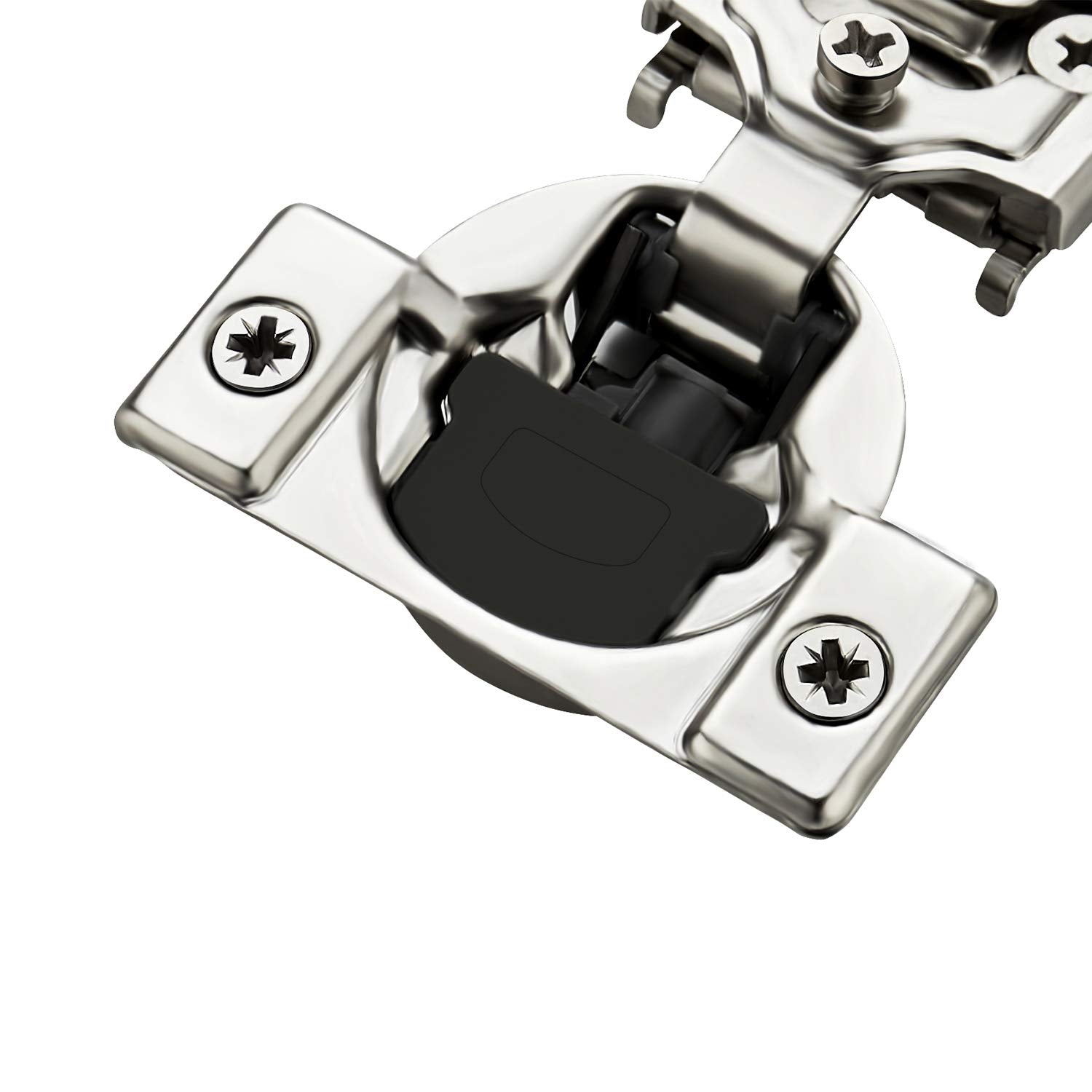 Soft Close Hinges for Kitchen Cabinet Hinges, 1/2 Inch Overlay, 60 Pack
