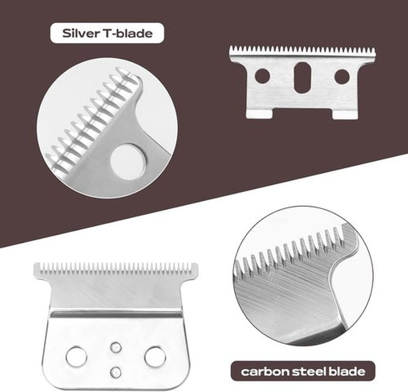 Andis T-Blade Replacement | Silver Blade for T-Outliner GTO, GO & SLS Trimmers