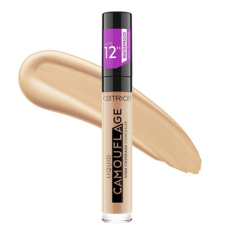 Catrice Liquid Camouflage Concealer (015 Honey) - Ultra Long Lasting Concealer for Optimal Coverage, Waterproof