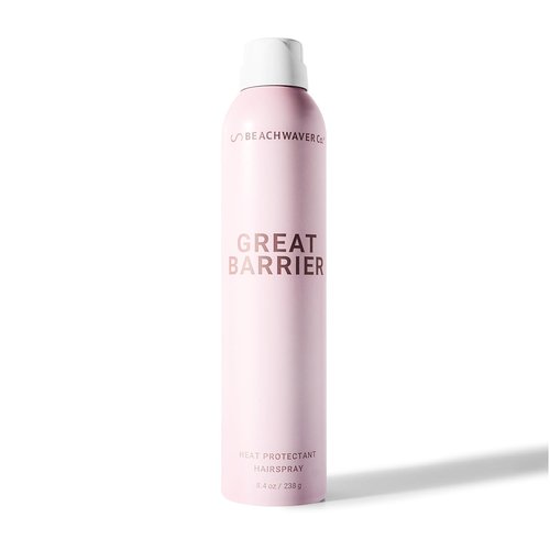 Beachwaver Co. Haircare Great Barrier Heat Protectant Spray - Flexible Hold & Frizz Control Treatment