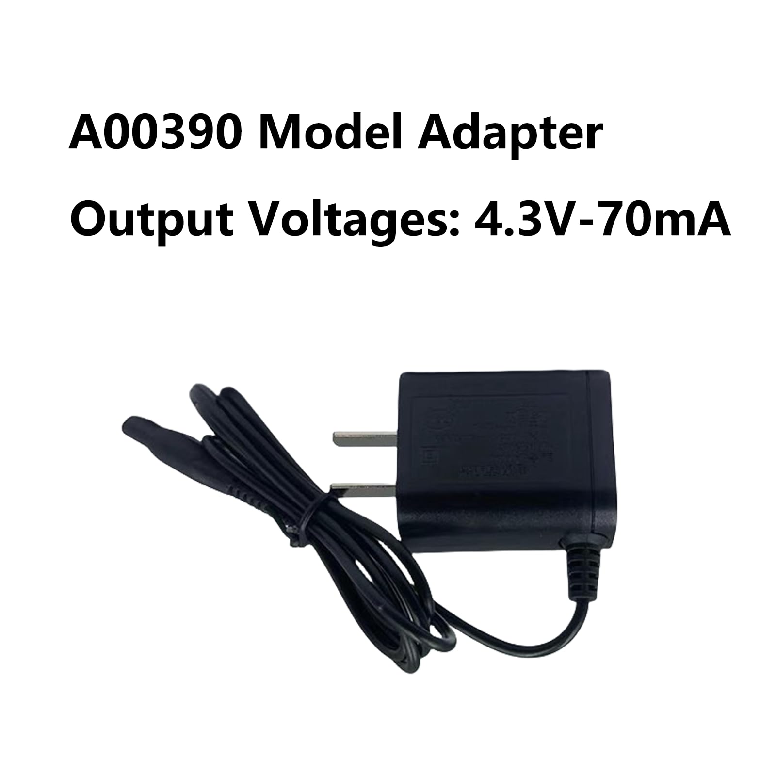 Senenatur A00390 Charger Charging Cable for Philips One Blade QP2520, 4.3V A00390 Adapter with Charging Base Station Attachment for QP2520