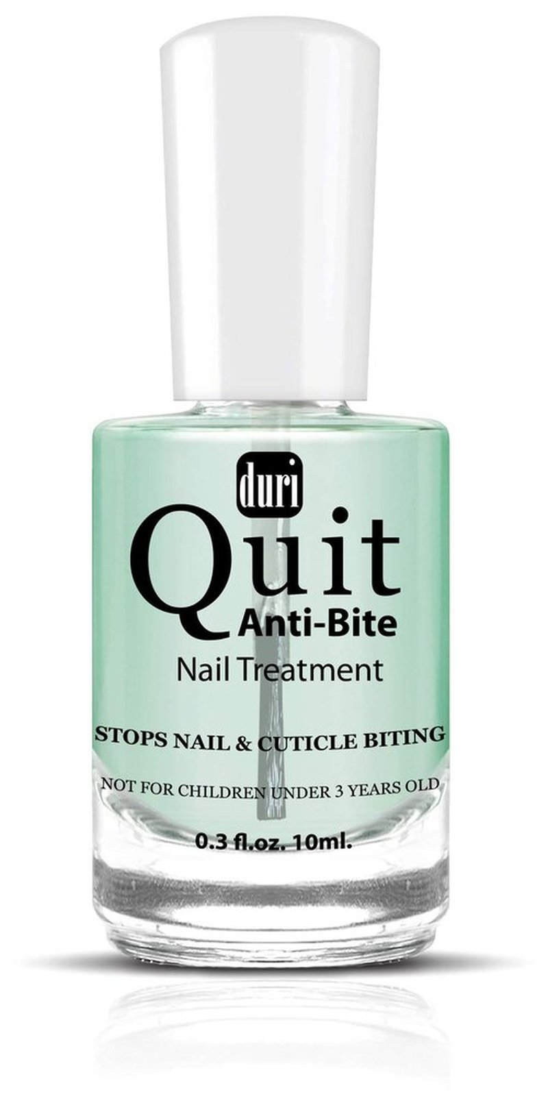 duri Quit Anti Bite, Stops Nail and Cuticle Biting and Sucking, Bitter Taste, Nail Care, for Ages 3+ (0.3 fl.oz. 10 ml.)