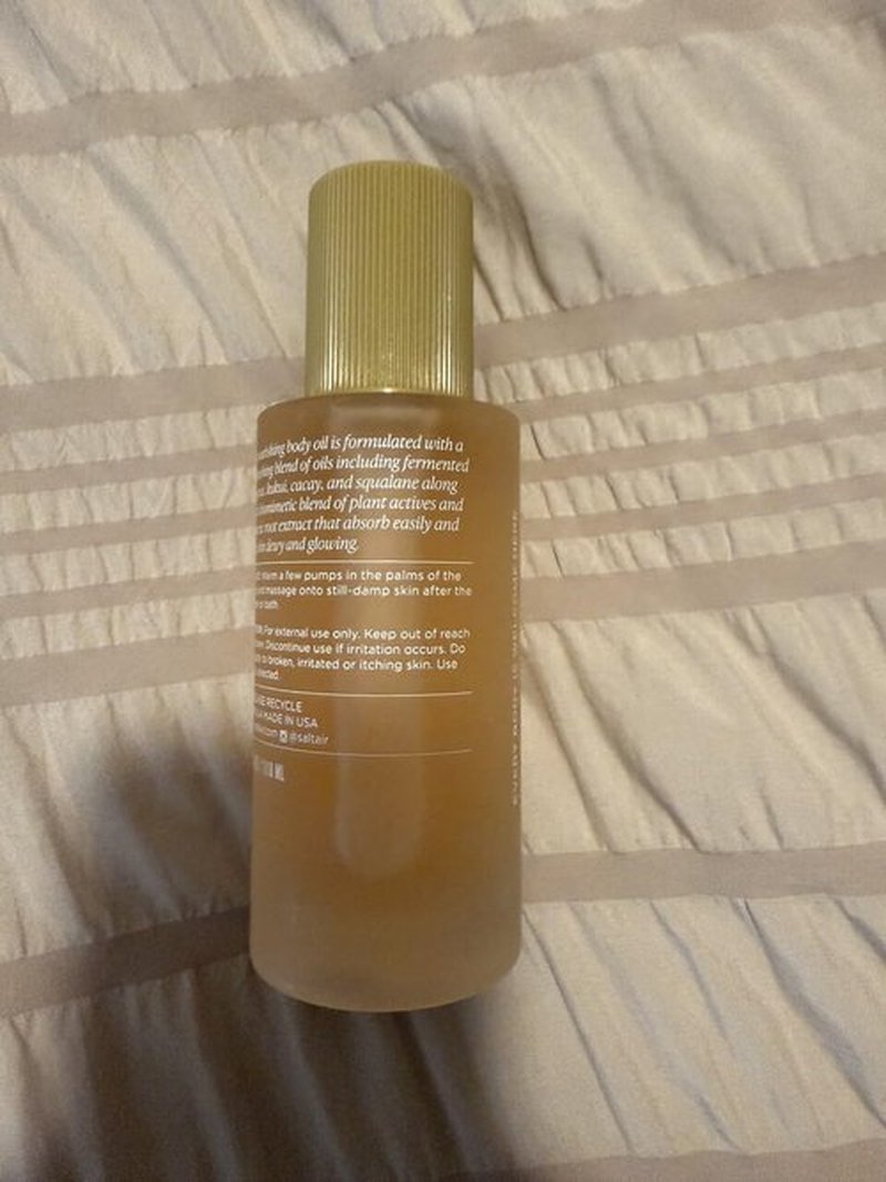 Saltair Body Oil - Silky After Shower Moisturizer for Men & Women | Non-Greasy Hydration, 4oz