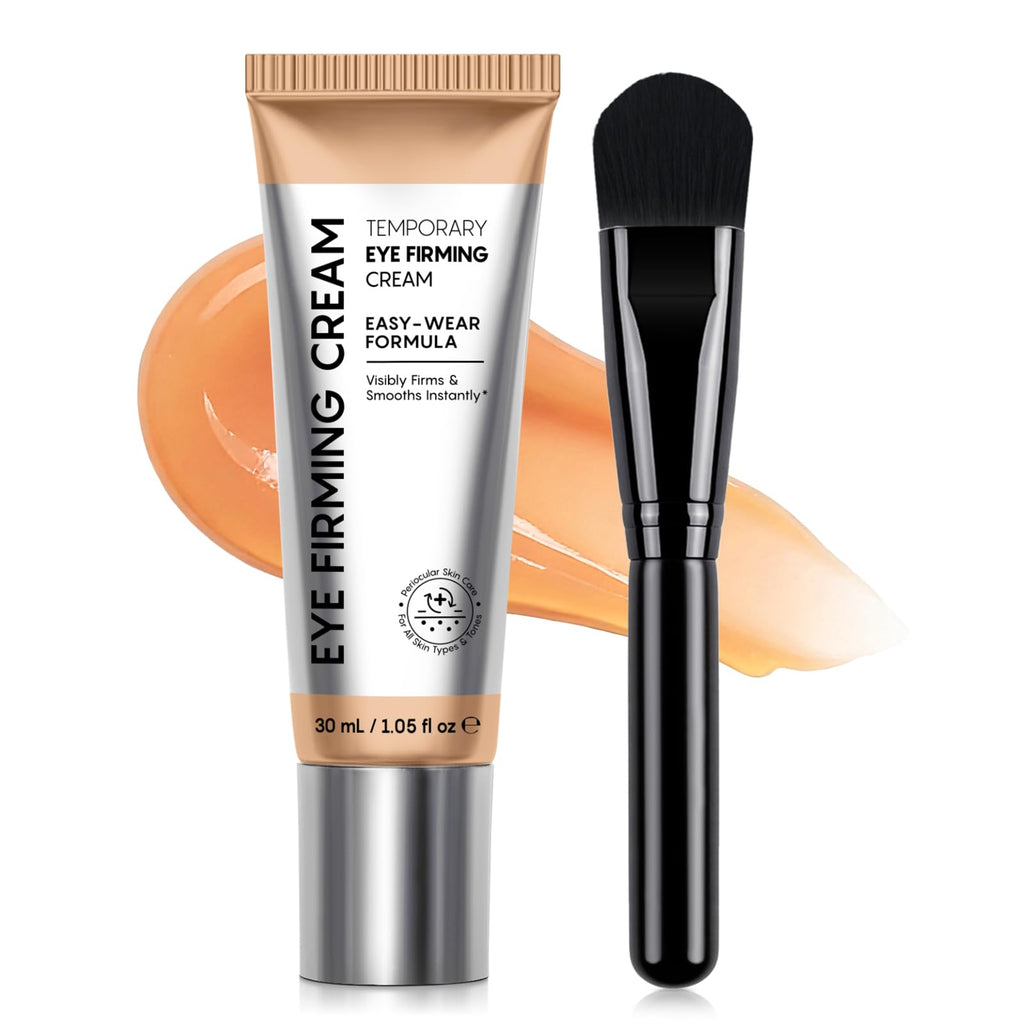 ABOUME Under Eye Cream, Eye Firming Cream With Peptide Complex & Hydrating Formula to Reduce Under-Eye Puffiness, Fine Lines & Crow‘s Feet, Anti Aging Eye Cream for Women and Men (1PCS)