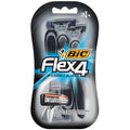 Bic Flex 4 Quad Shvr3ct Size 3ct (packaging may vary)