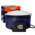 Electric Glue Pot for Crafts with 1lb Pellets, 225-400°F Adjustable Temperature, 160ml Hot Pot, 5-1/4" Diameter, 1" Depth - Fits Sticks and Glue Pellets - Great for Crafts, DIY Projects Pellets