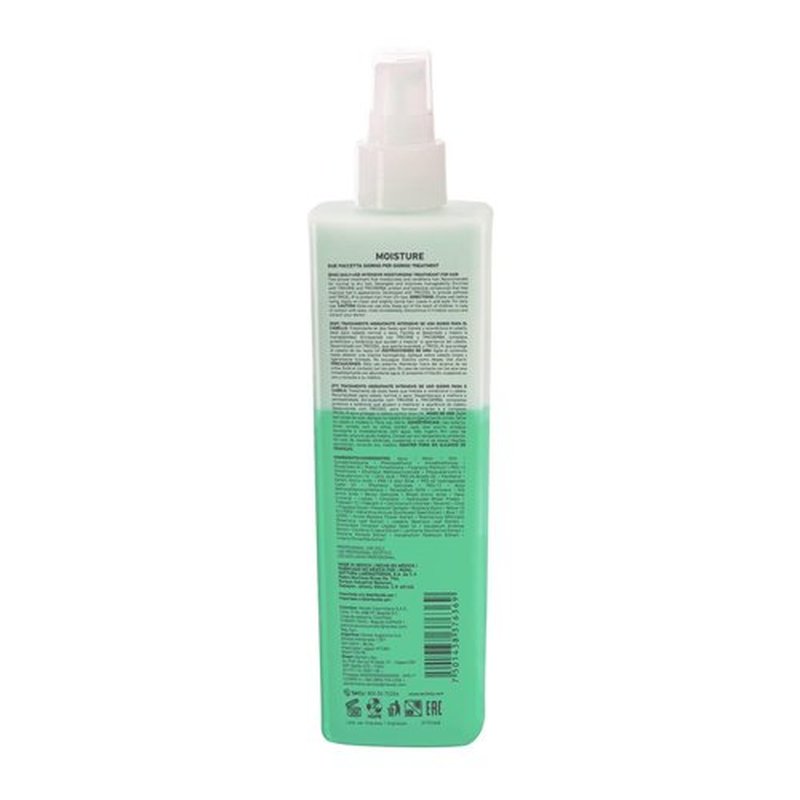 Tec Italy Due Faccetta Giorno per Giorno Two-Phase Leave-In Treatment 300 ml, for Damaged Hair, Restores Moisture, Softens & Improves Manageability, 10.14fl oz (300 ml)