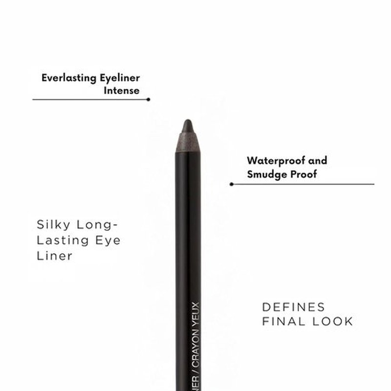 GA-DE Everlasting Eyeliner - Silky Waterproof & Smudge-Proof Formula for Precise or Smoky Looks - 0.04 oz