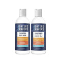 STREAM 2 SEA Boaters and Campers Hair Shampoo and Conditioner Set, 4 oz Reef Safe Fragrance Free All Natural Shampoo and Conditioner For Camping, Hiking and Boating, Paraben Free Hair Care