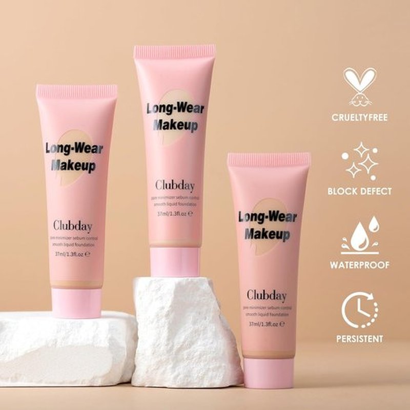 Regine Switzerland Long-Wear Liquid Foundation - Pore Minimizer & Oil-Free Matte Finish, 37ml/1.3 Fl Oz