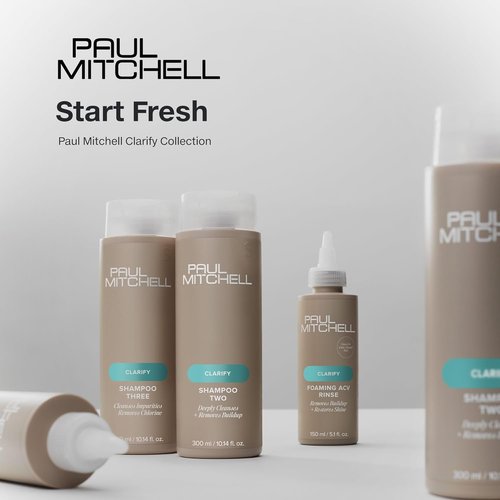 Paul Mitchell Shampoo Two - Clarifying Shampoo for Deep Cleansing & Buildup Removal | All Hair Types, Oily Hair