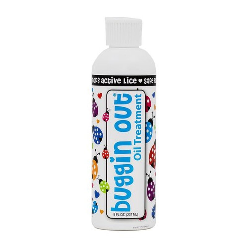 buggin out 100% Dimethicone Oil for Lice Care | Safe for Kids & Adults | Designed for 1-2 Applications | Effective & Trustworthy | 8oz
